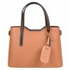 VERA Formal Handbags | Vera Italy "Pliska" Cognac