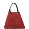 VERA Large Handbags | Vera Italy "Musela" Red