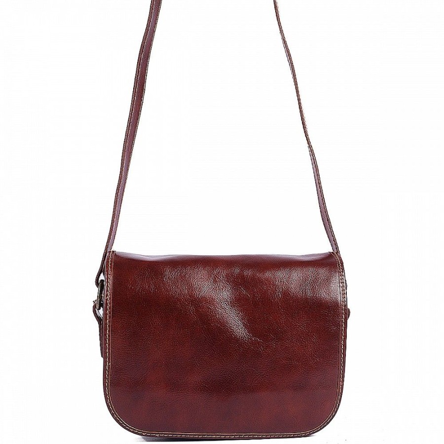 VERA Cross Body Handbags | Vera Italy "Tuana" Chocolate