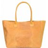 VERA Large Handbags | Vera Italy "Gorciza" Mustard