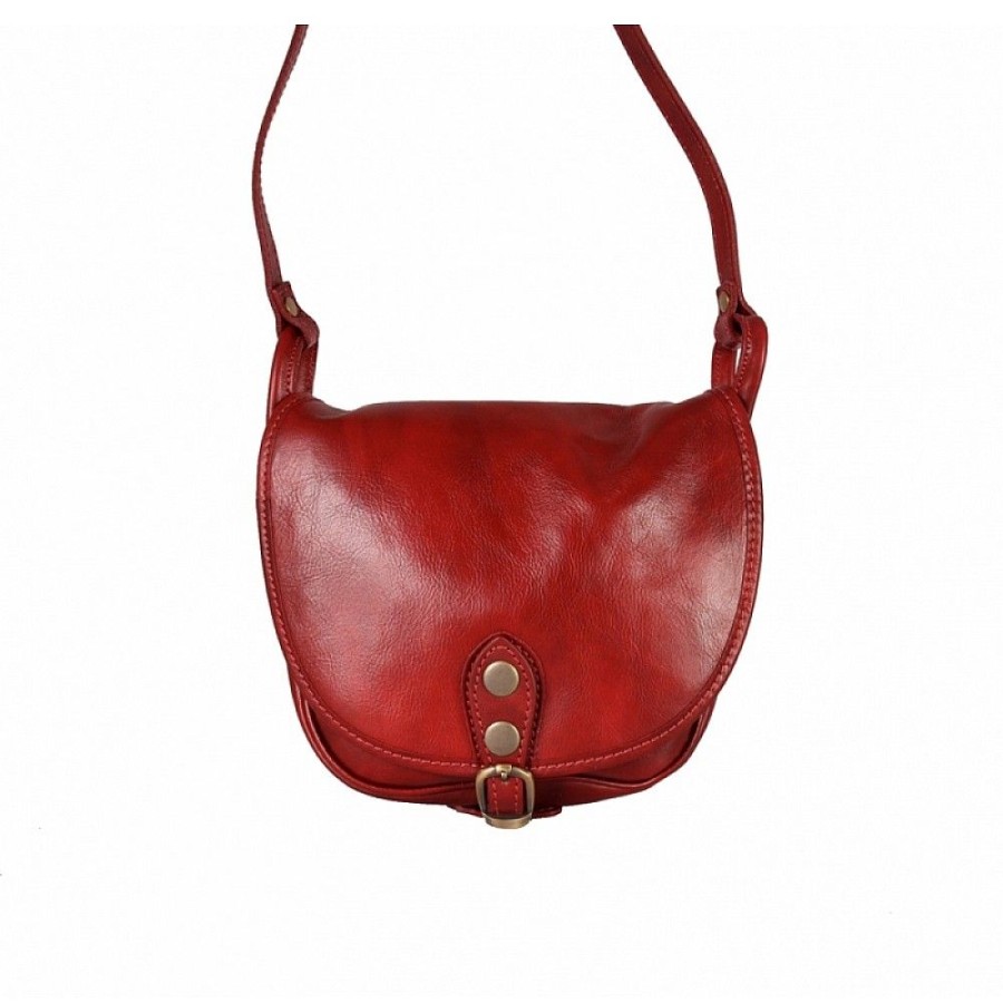 VERA Small Handbags | Vera Italy "Sisly" Burgundy