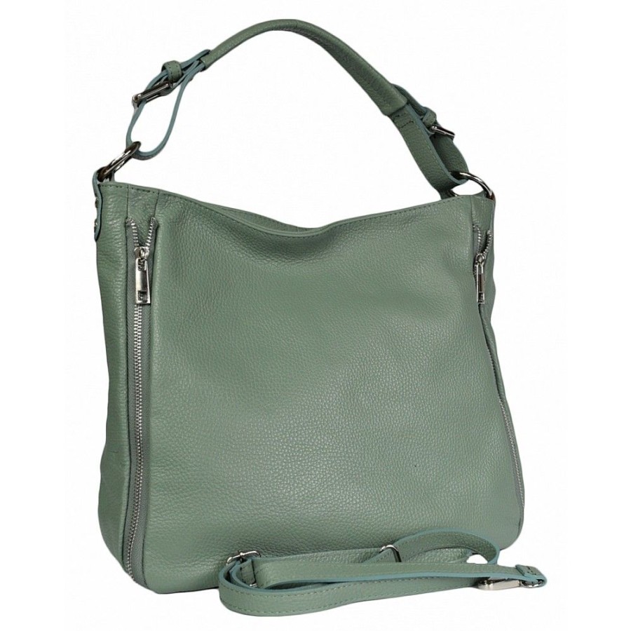 VERA Cross Body Handbags | Vera Italy "Mogama" Mint