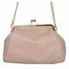 VERA Large Handbags | Vera Italy "Stasia" Rose Powder