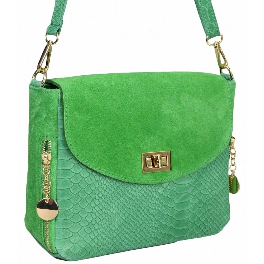 VERA Small Handbags | Vera Italy "Agave" Green