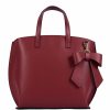 VERA Large Handbags | Vera Italy "Nebasta" Bordeaux