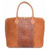 VERA Large Handbags | Vera Italy "Roxandra" Cognac