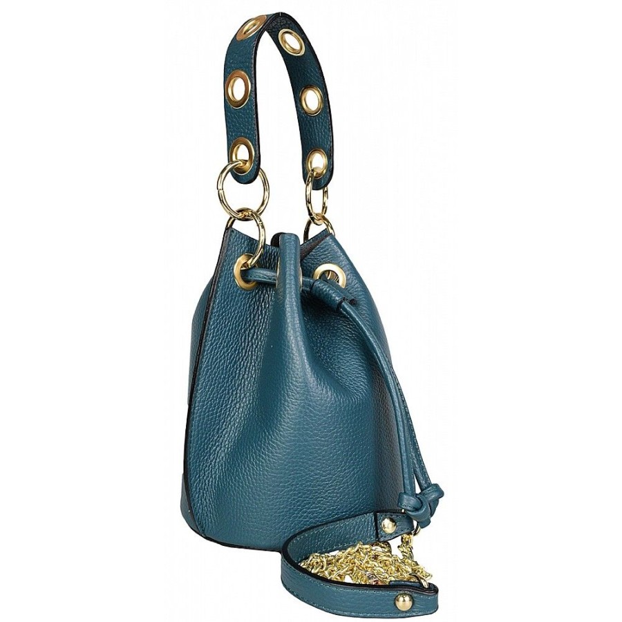 VERA Small Handbags | Vera Italy "Oganda" Turquoise