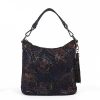 VERA Cross Body Handbags | Vera Italy "Matra" Flower Print