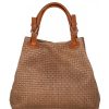 VERA Large Handbags | Vera Italy "Frida" Cognac