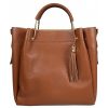 VERA Large Handbags | Vera Italy "Betiza" Cognac