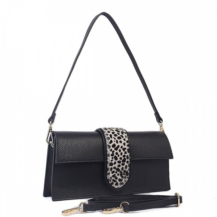 VERA Small Handbags | Vera Italy "Shoma" Black