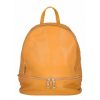 VERA Leather Backpacks | Vera Italy "Ibby" Mustard