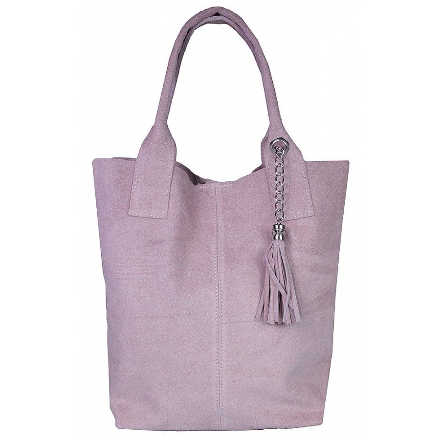 VERA Large Handbags | Vera Italy "Juliet" Pink