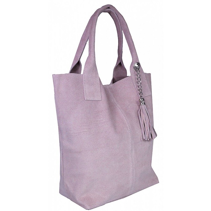 VERA Large Handbags | Vera Italy "Juliet" Pink