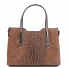 VERA Cross Body Handbags | Vera Italy "Fanga" Cappuccino