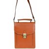 VERA Large Handbags | Vera Italy "Benjamin" Cognac