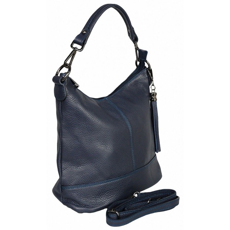 VERA Cross Body Handbags | Vera Italy "Almatia" Dark Blue