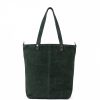 VERA Large Handbags | Vera Italy "Keit" Dark Green