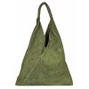 VERA Large Handbags | Vera Italy "Albina" Dark Green