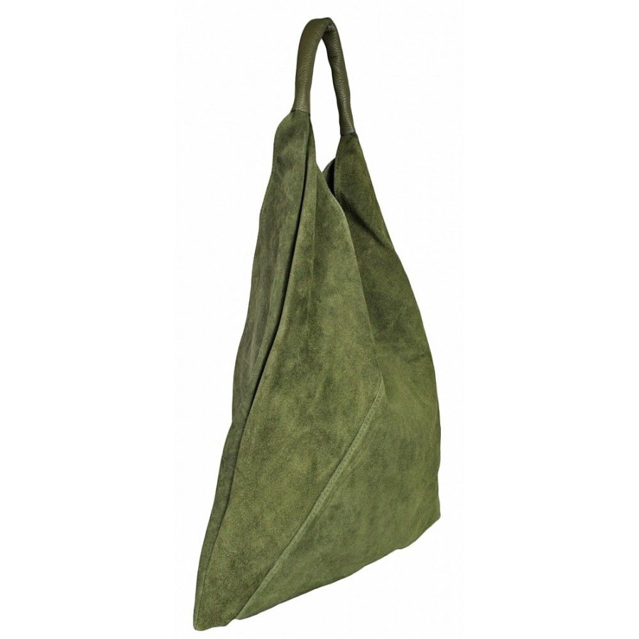 VERA Large Handbags | Vera Italy "Albina" Dark Green