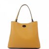 VERA Cross Body Handbags | Vera Italy "Pandora" Mustard