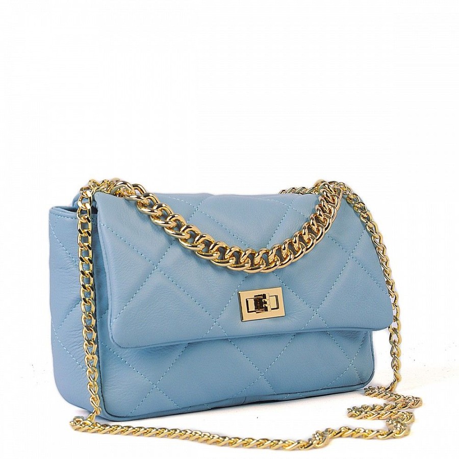 VERA Formal Handbags | Vera Italy "Pilma" Light Blue