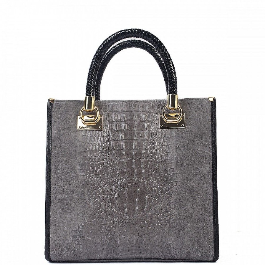 VERA Formal Handbags | Vera Italy "Peleda" Grey