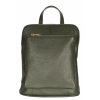 VERA Leather Backpacks | Vera Italy "Beatrisa" Dark Green