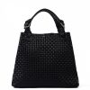 VERA Large Handbags | Vera Italy "Bleka" Black