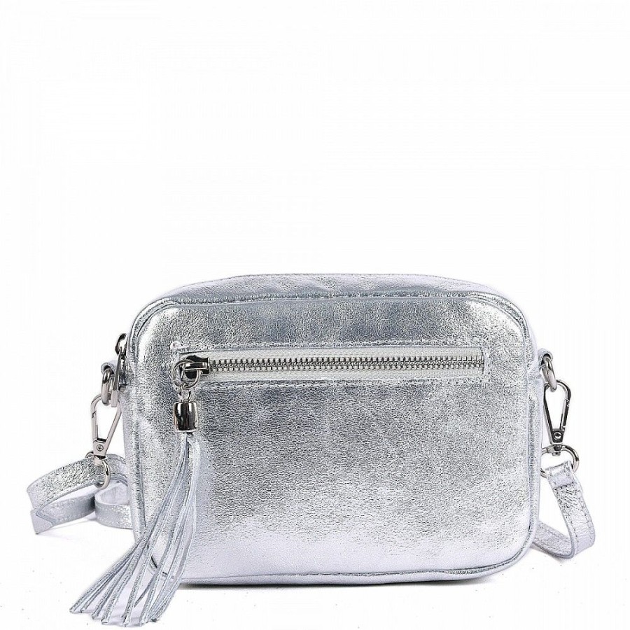 VERA Small Handbags | Vera Italy " A" Silver