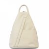 VERA Leather Backpacks | Vera Italy "Pilneza" Beige