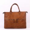 VERA Large Handbags | Vera Italy "Epata" Cognac