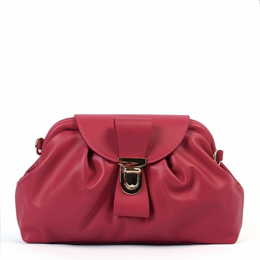 VERA Formal Handbags | Vera Italy "Leapa" Fuchsia