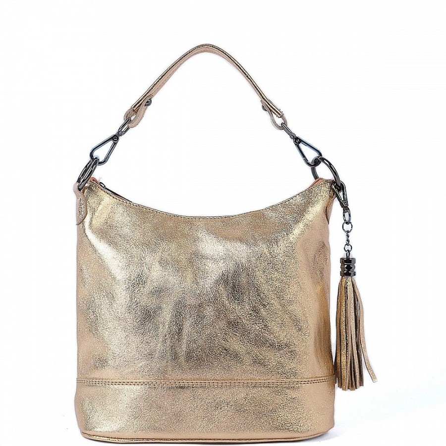 VERA Cross Body Handbags | Vera Italy " Esta" Gold