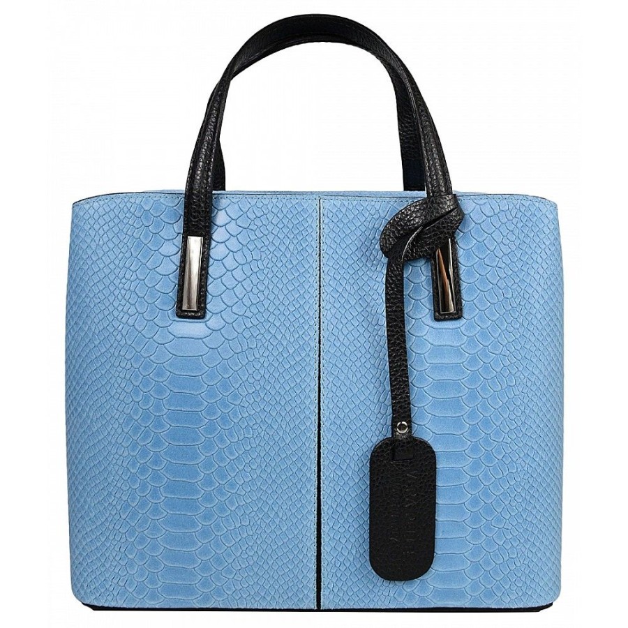 VERA Formal Handbags | Vera Italy "Kella" Light Blue