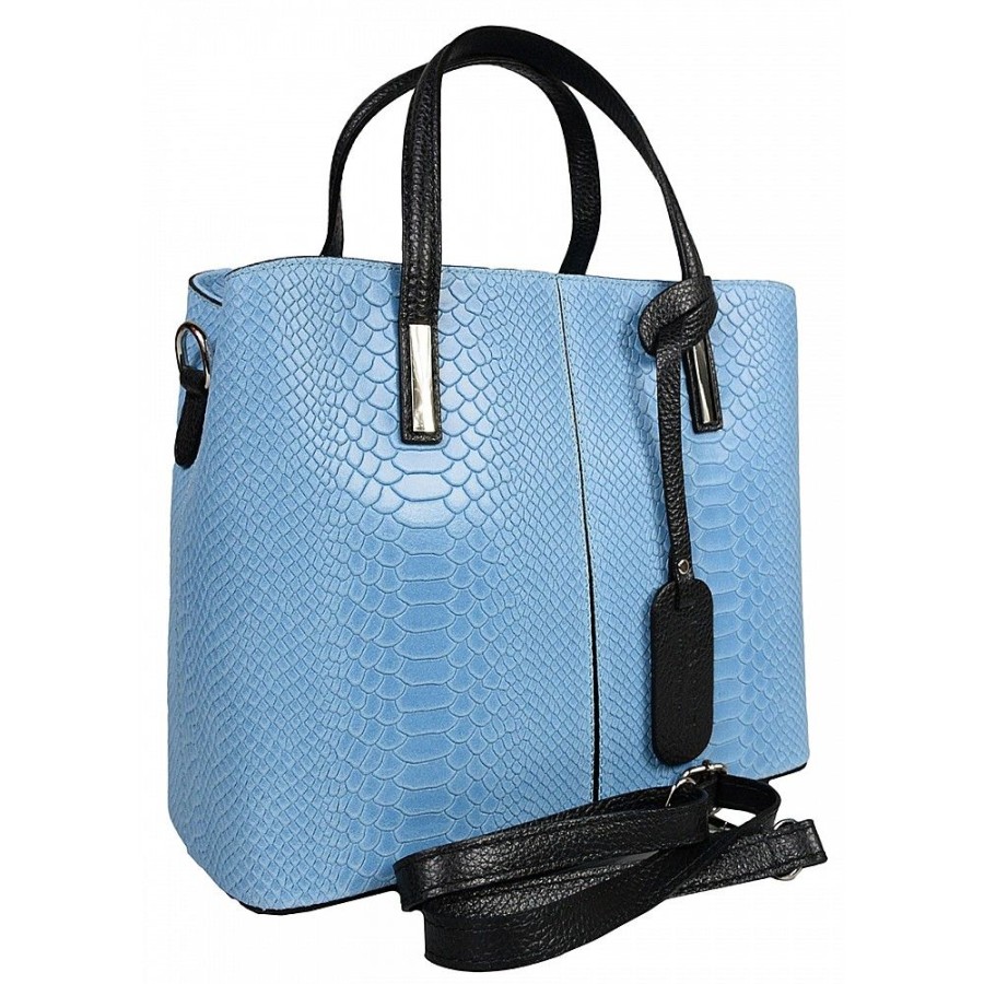 VERA Formal Handbags | Vera Italy "Kella" Light Blue