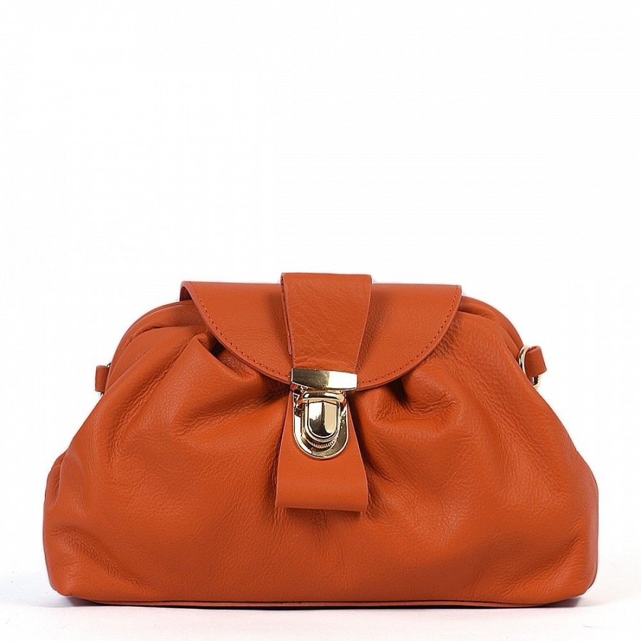 VERA Formal Handbags | Vera Italy "Adlena" Orange