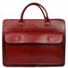 VERA Large Handbags | Vera Italy "Rotir" Red