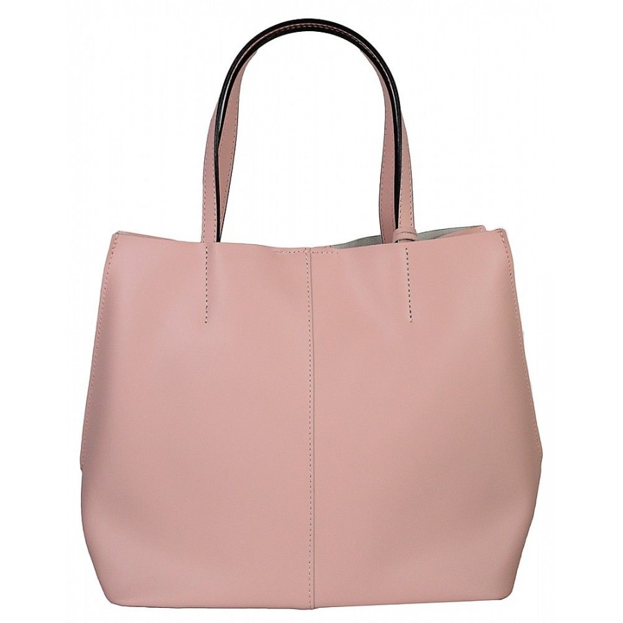 VERA Large Handbags | Vera Italy "Manera" Pink