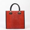 VERA Formal Handbags | Vera Italy "Betonika" Red