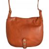 VERA Cross Body Handbags | Vera Italy "Tota" Cognac