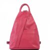 VERA Leather Backpacks | Vera Italy "Ziazana" Fuchsia