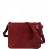 VERA Large Handbags | Vera Italy "Manreza" Red