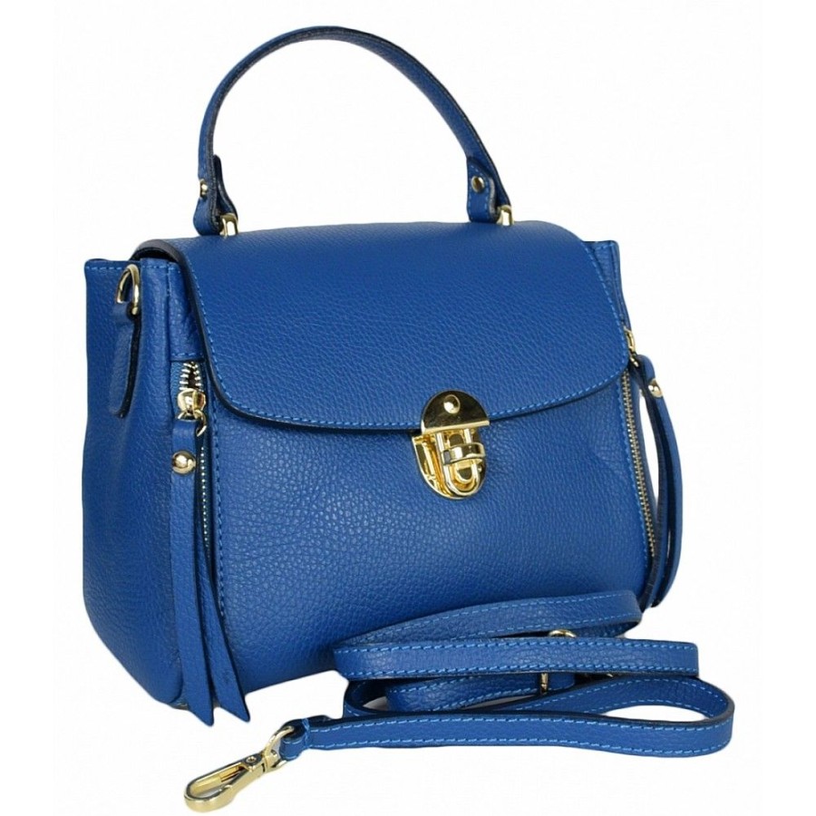 VERA Cross Body Handbags | Vera Italy "Filipina" Blue