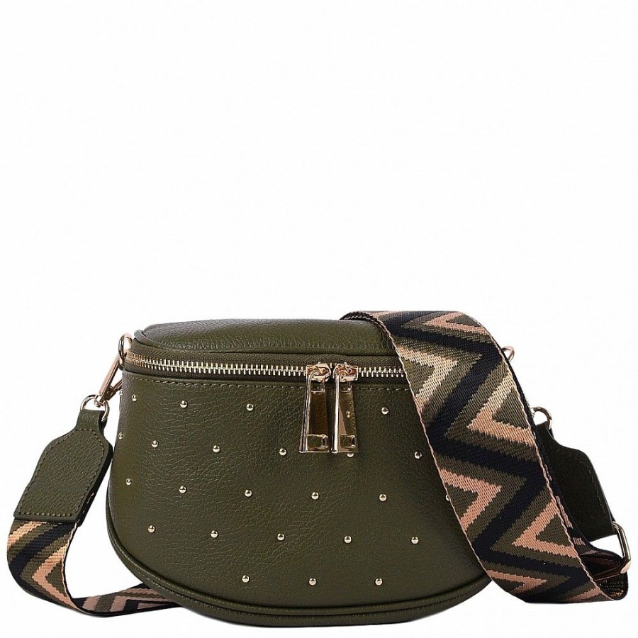 VERA Small Handbags | Vera Italy "Feldia" Dark Green