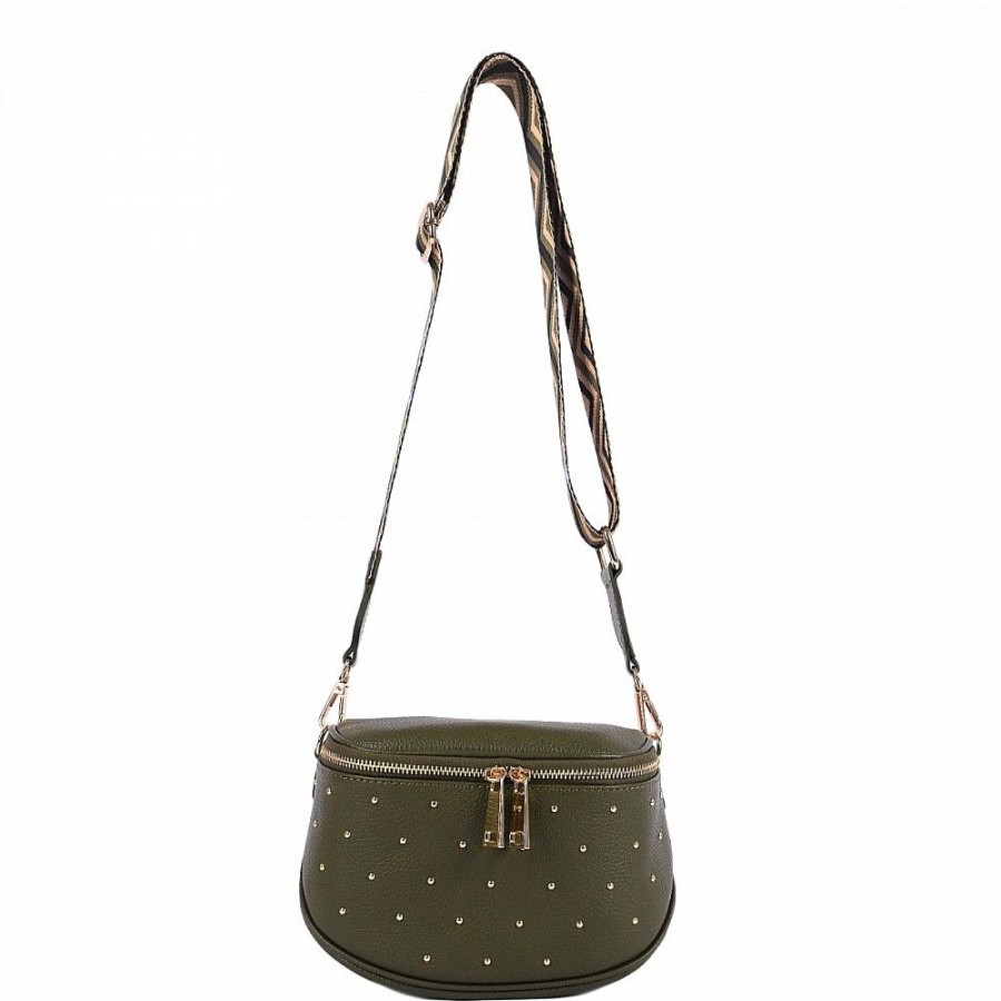 VERA Small Handbags | Vera Italy "Feldia" Dark Green