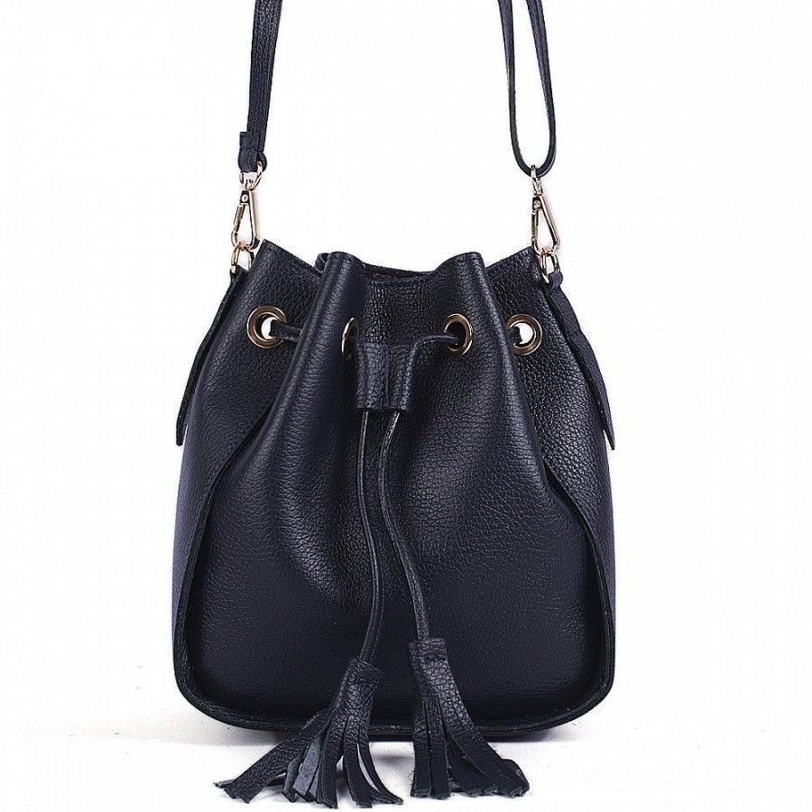 VERA Cross Body Handbags | Vera Italy "Santadera" Dark Blue