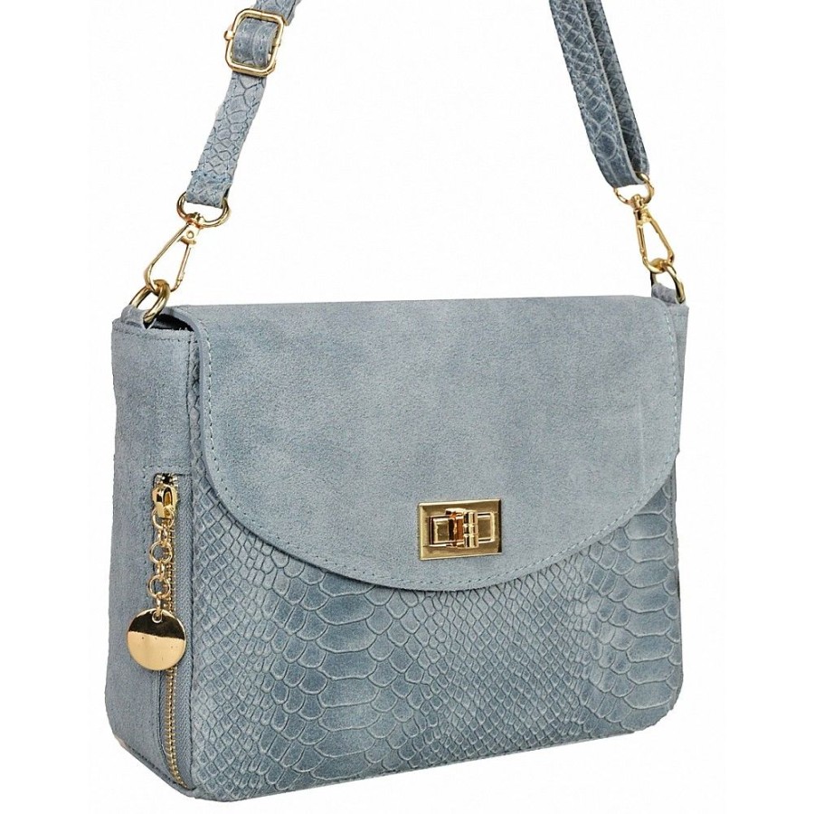 VERA Small Handbags | Vera Italy "Agia" Light Blue