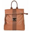 VERA Leather Backpacks | Vera Italy "Filotea" Cognac