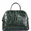 VERA Large Handbags | Vera Italy "Fanesa" Dark Green